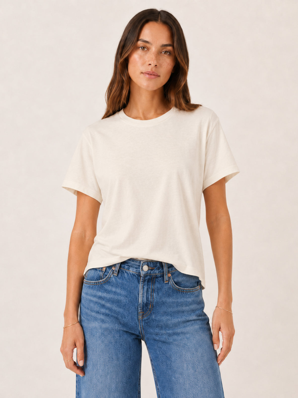  T-shirt in off-white